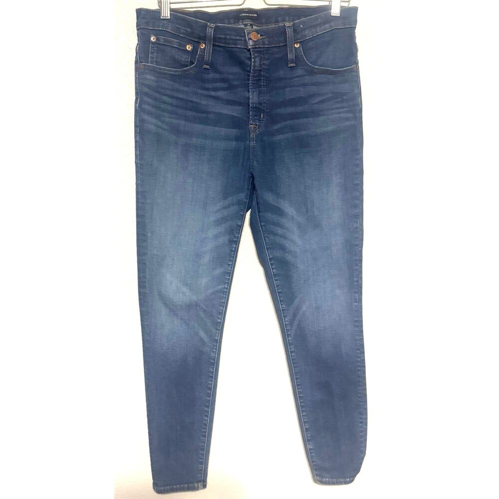 J.Crew Skinny Women's Toothpick‎ Jeans Size 31 Blue Denim